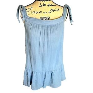 BCBG MAXAZRIA Becky  Tie Shoulder loose Fit Shift Dress Sz XS